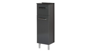 uno Badschrank  Monti - grau - Maße (cm): B: 25 H: 81 T: 20