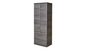 smart Midischrank  Onda - grau - Maße (cm): B: 50 H: 136