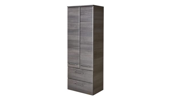 smart Midischrank  Onda - grau - Maße (cm): B: 50 H: 136