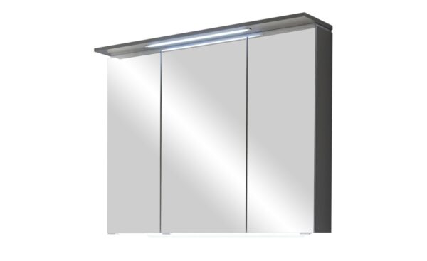Spiegelschrank  Bergsee - grau - Maße (cm): B: 120 H: 82