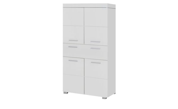 Hochschrank  Allersee - weiß - Maße (cm): B: 73 H: 132 T: 31