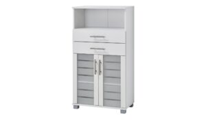 uno Highboard  Nikolassee - weiß - Maße (cm): B: 60 H: 110