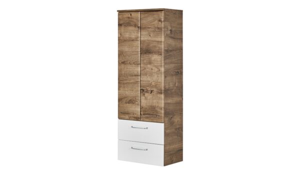 smart Midischrank  Onda - holzfarben - Maße (cm): B: 50 H: 136