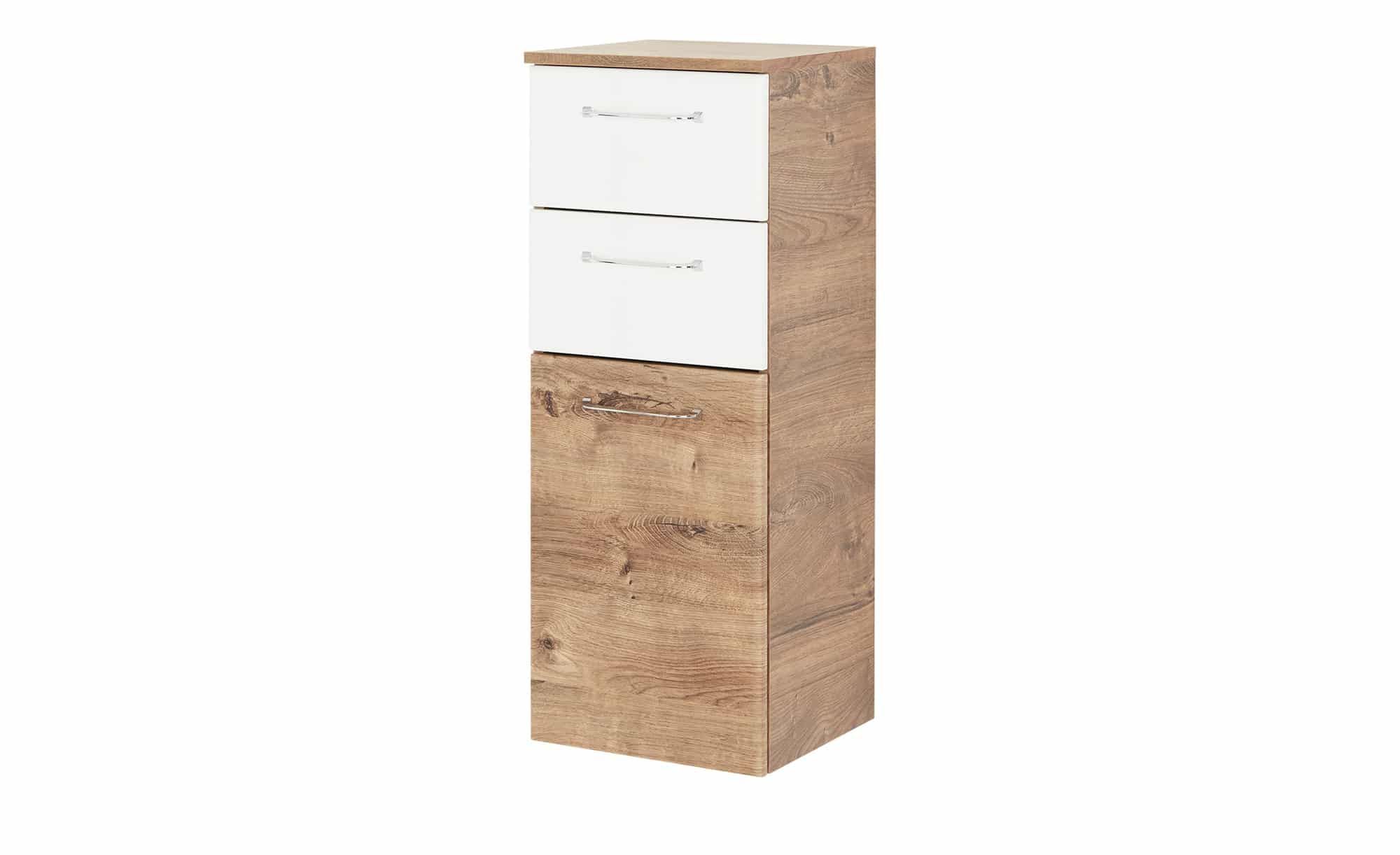 smart Midischrank   Onda - holzfarben - Maße (cm): B: 35 H: 90