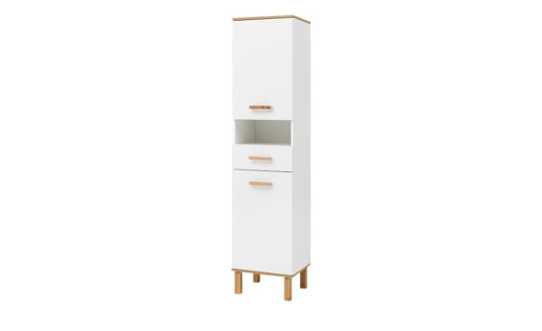 Hochschrank  Padua - weiß - Maße (cm): B: 41 H: 180 T: 35