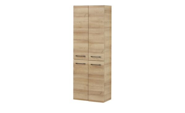 calmo Hochschrank  Lomela - holzfarben - Maße (cm): B: 60 H: 168 T: 33