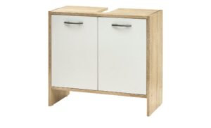 uno Waschbeckenunterschrank  Blauersee - holzfarben - Maße (cm): B: 60 H: 55 T: 28