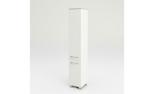 Hochschrank - weiß - Maße (cm): B: 30