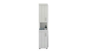 Hochschrank - weiß - Maße (cm): B: 36 H: 190