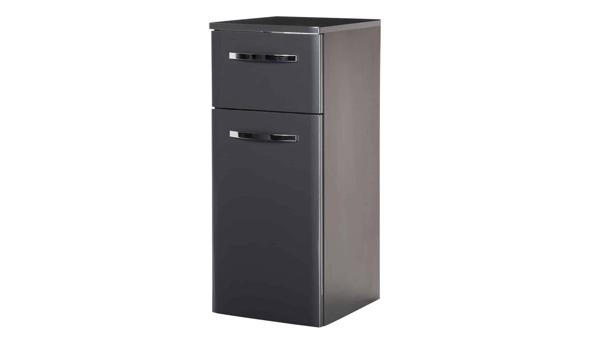 calmo2go Badschrank  Valetto - grau - Maße (cm): B: 30 H: 72 T: 33