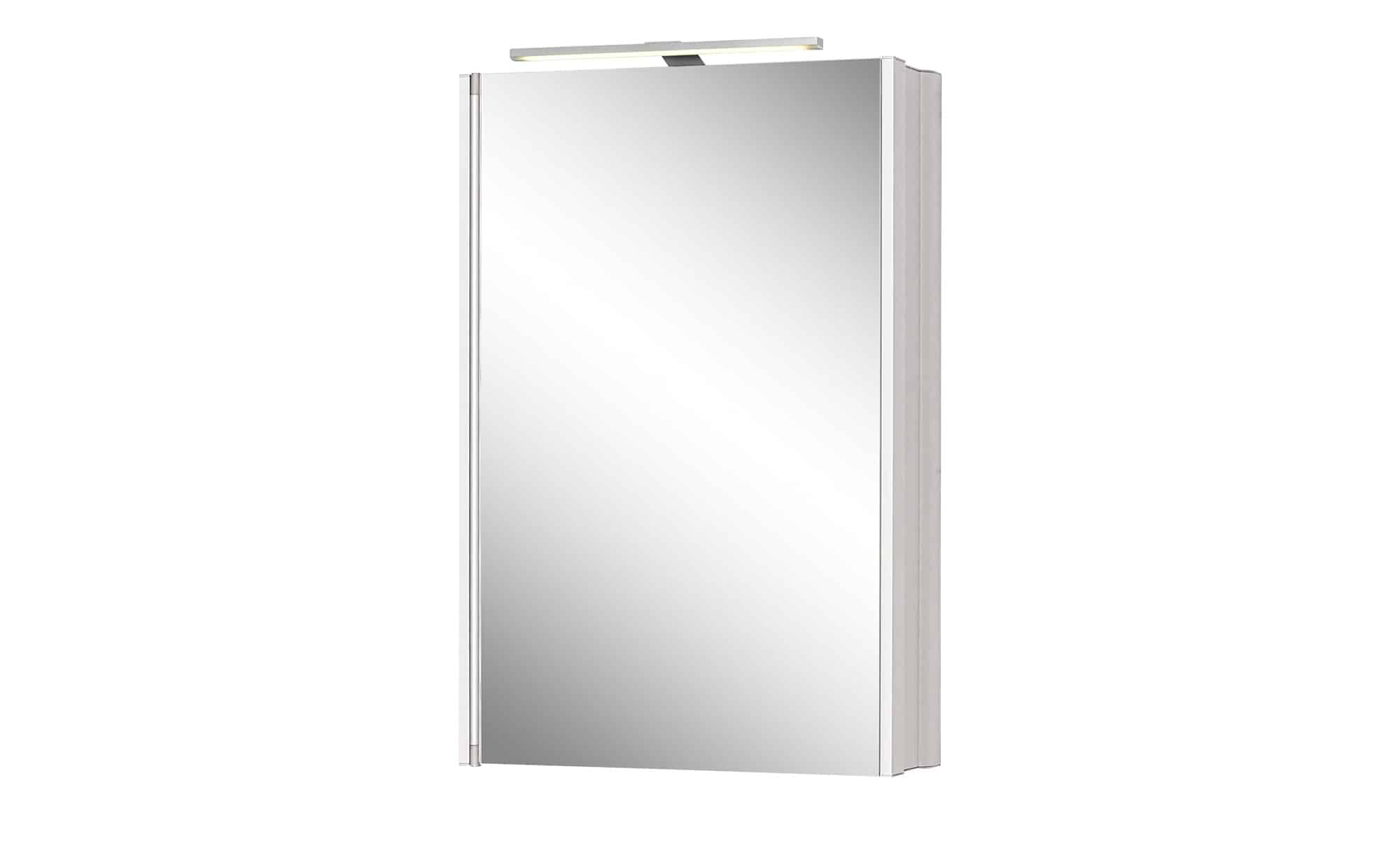 Spiegelschrank  Lippesee - silber - Maße (cm): B: 45 H: 71