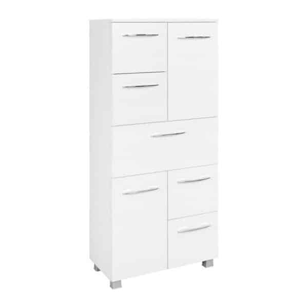 Badschrank in Weiß 60 cm breit