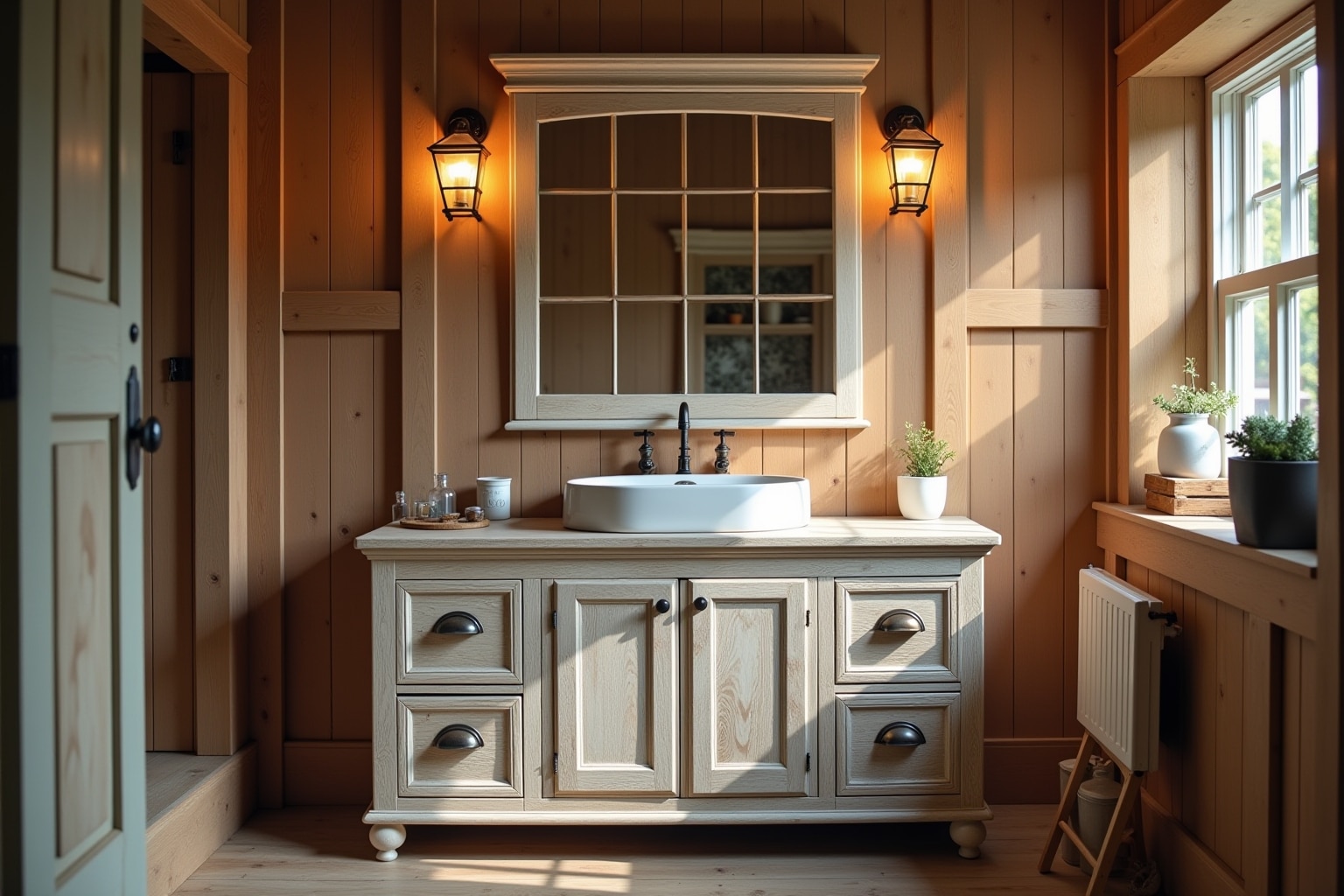 Verwunderlich Waschtisch Holz Landhausstil Ebenbild