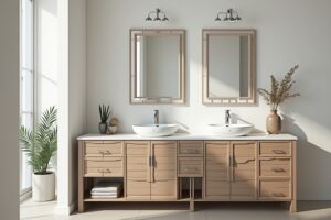 12 Waschbeckenunterschrank selber bauen Ideen