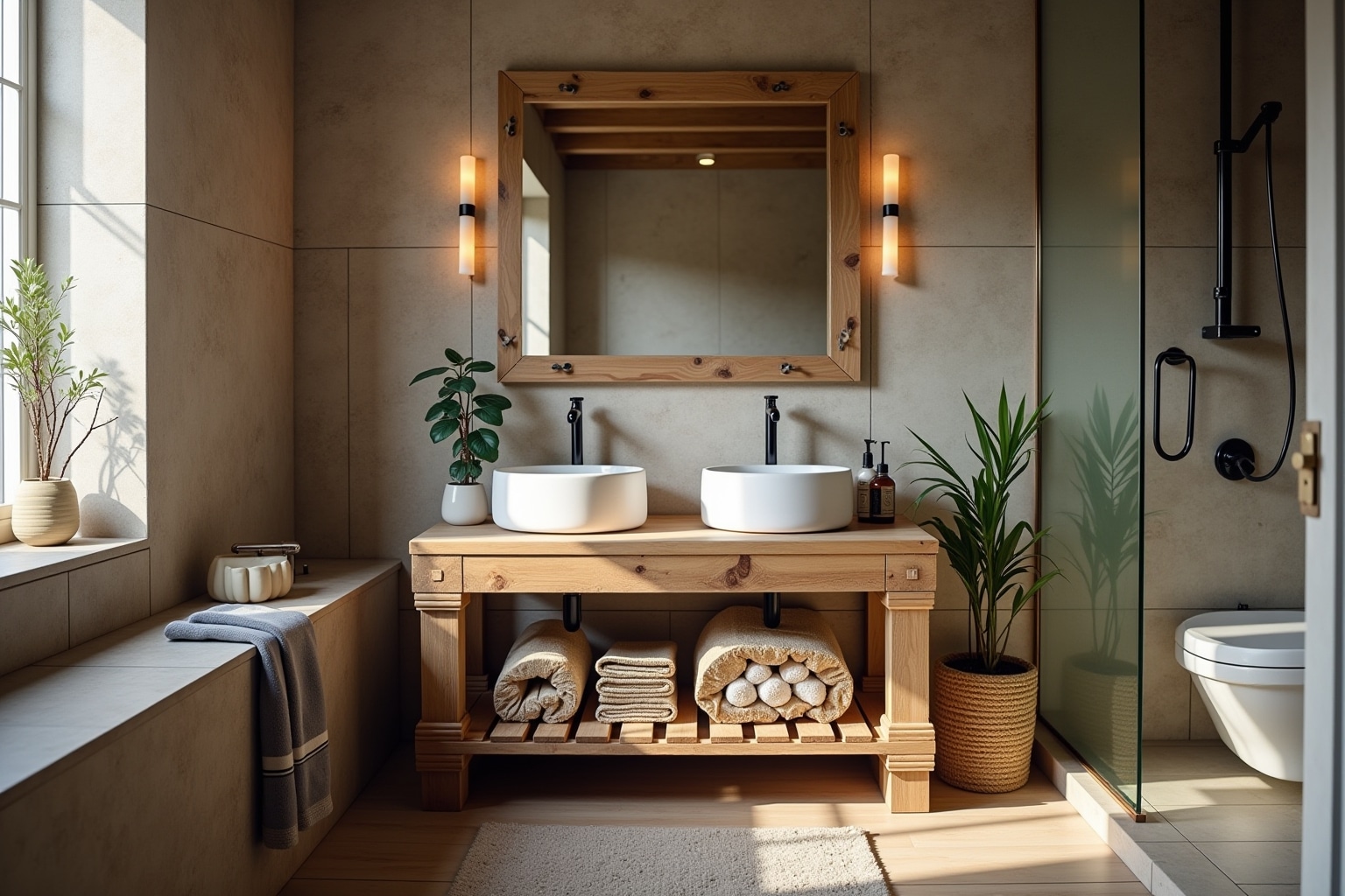 14 Waschtisch aus Paletten selber bauen Ideen