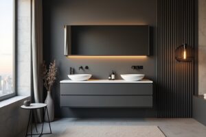 12 Waschbeckenunterschrank Anthrazit Ideen